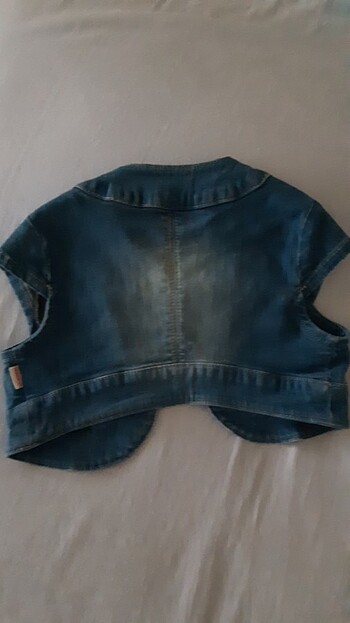 24-36 Ay Beden mavi Renk Mini Bolero