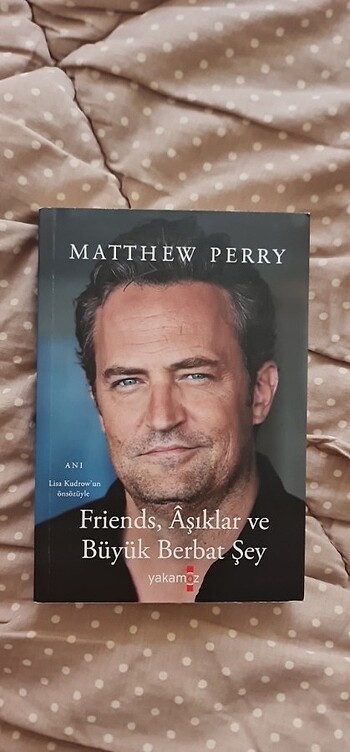 Friends'in Yıldızı Matthew Perry in Kitabı