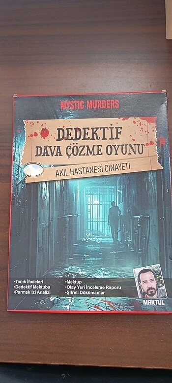 Akıl hastanesi cinayet konulu dedektif oyunu 