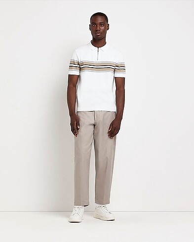 River Island Kalın Triko Polo yaka