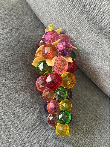  Beden Kristal üzüm salkımı