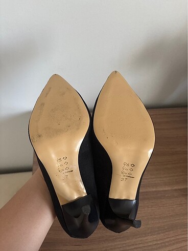 Diğer Siyah süet stiletto