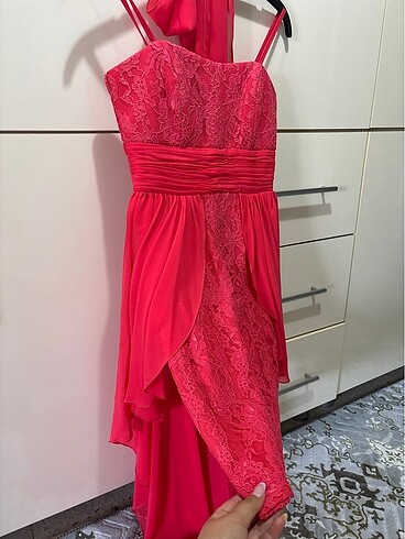 Tül kuyruklu abiye - Görsel 5