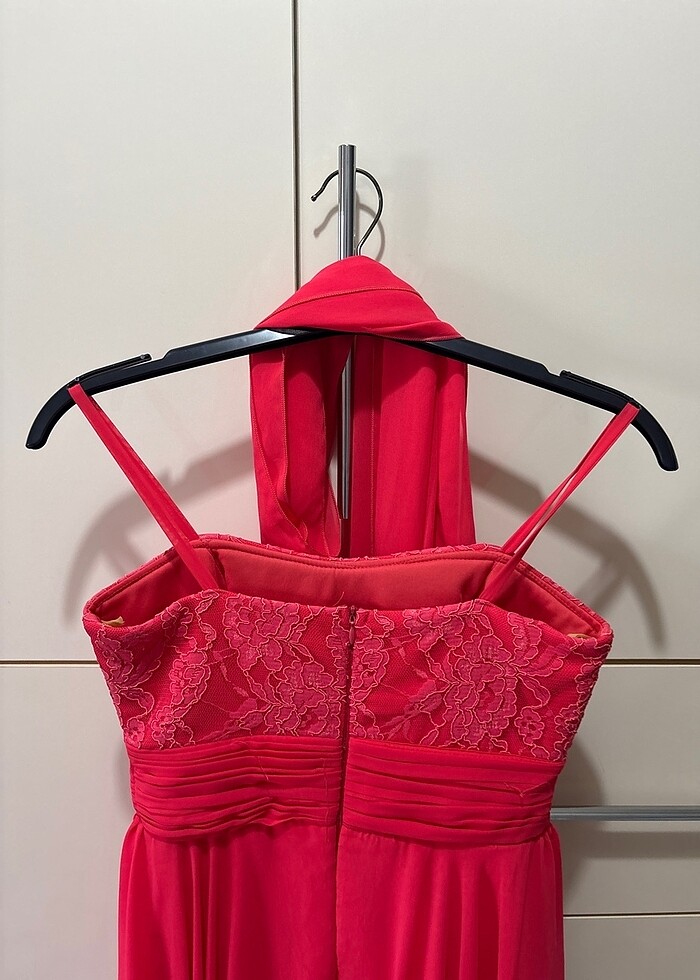 Tül kuyruklu abiye - Görsel 3