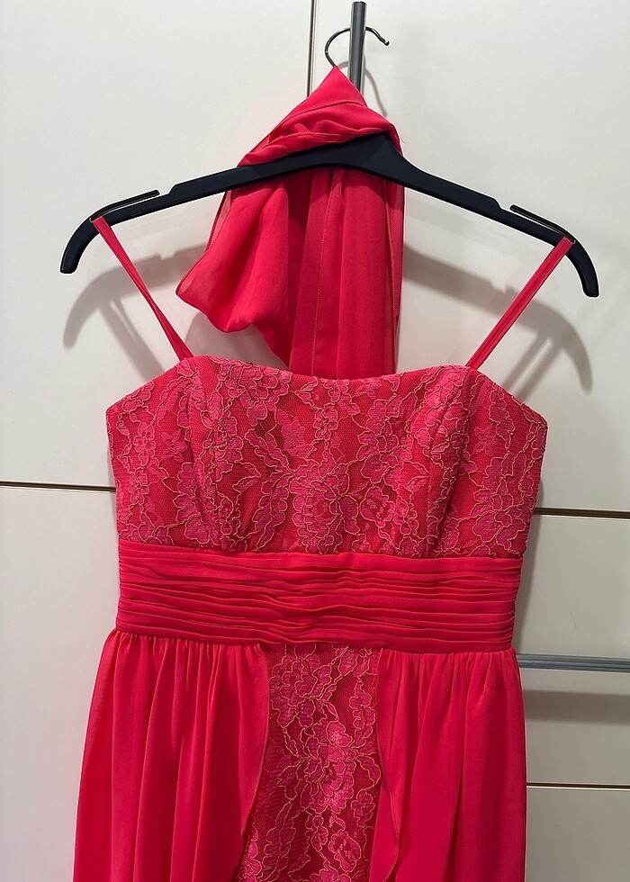 Tül kuyruklu abiye - Görsel 4