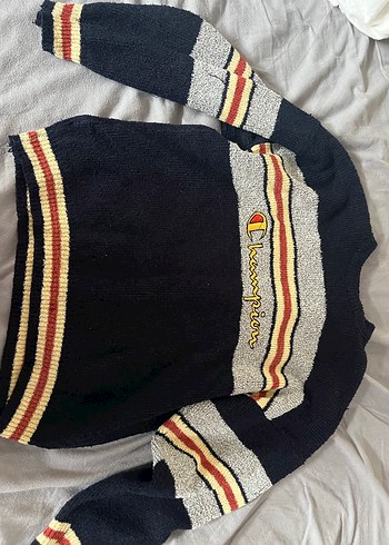 Champion Erkek Çocuk Örgü Kazak - Görsel 2