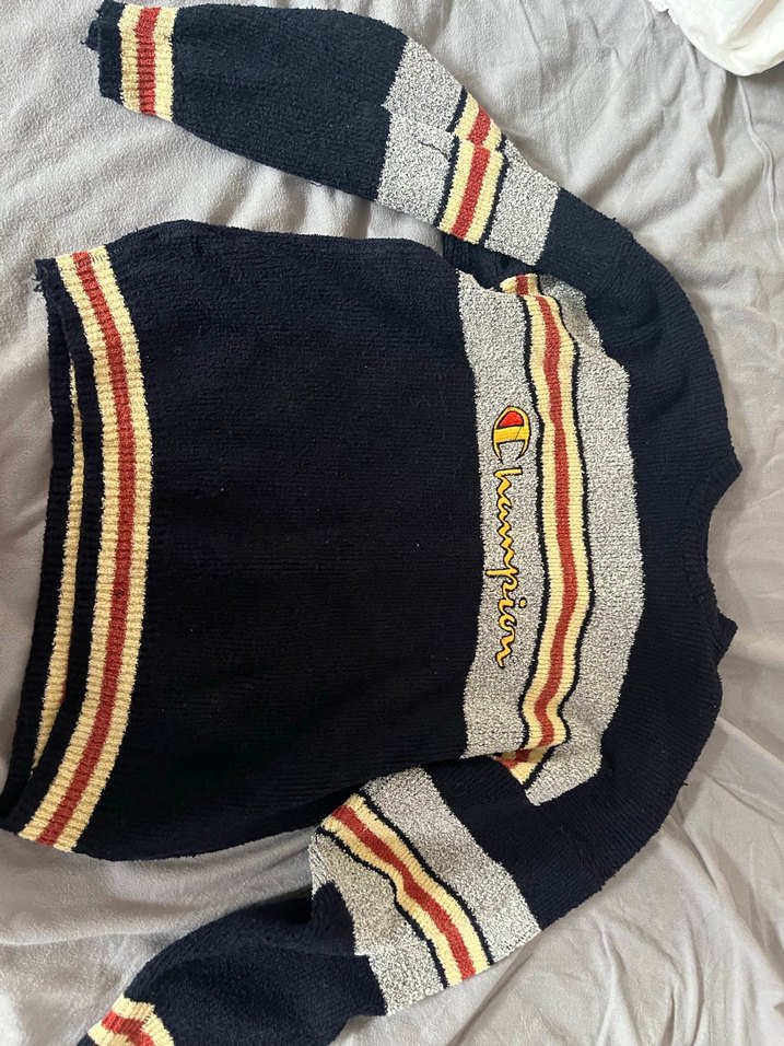 Champion Erkek Çocuk Örgü Kazak - Görsel 2