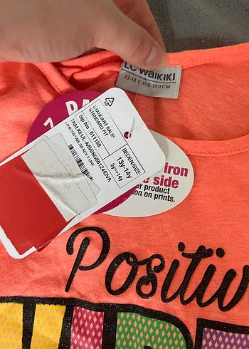 Renkli Baskılı Uzun Kollu Kız Tişörtü - Görsel 2