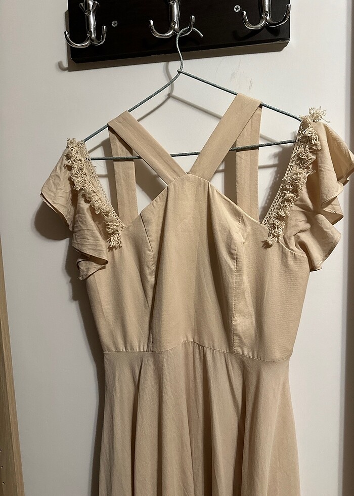 Yazın için çok şık model harika elbise - Görsel 5