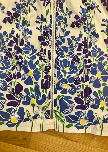 Çiçek Desenli Midi Bohem Elbise - Görsel 7