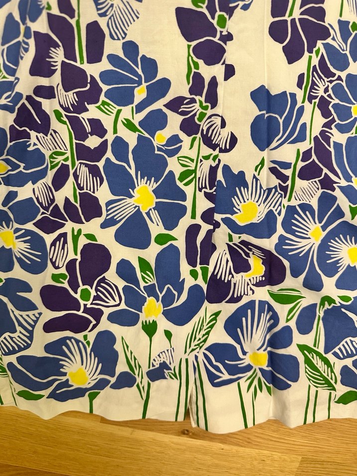 Çiçek Desenli Midi Bohem Elbise - Görsel 4