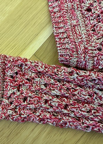 Pembe önden duymeli hırka - Görsel 2