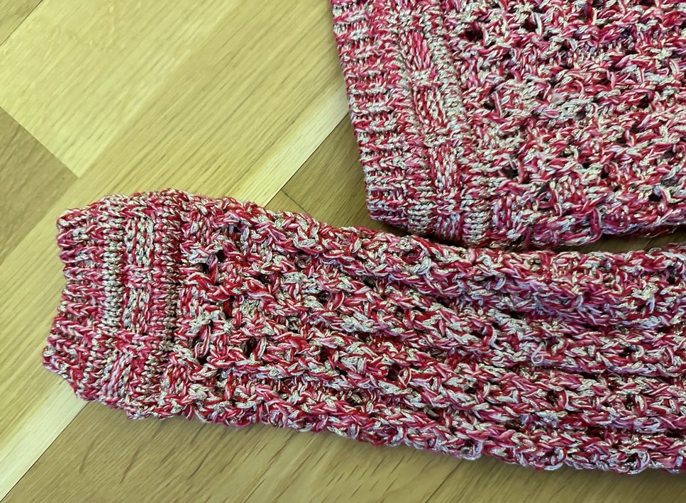 Pembe önden duymeli hırka - Görsel 2