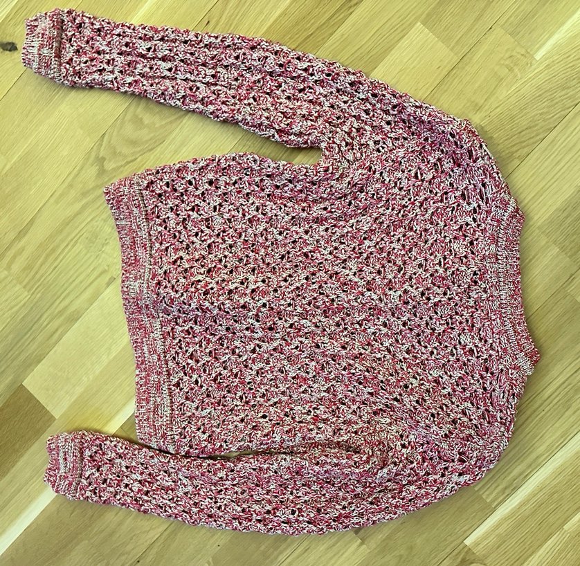 Pembe önden duymeli hırka - Görsel 3