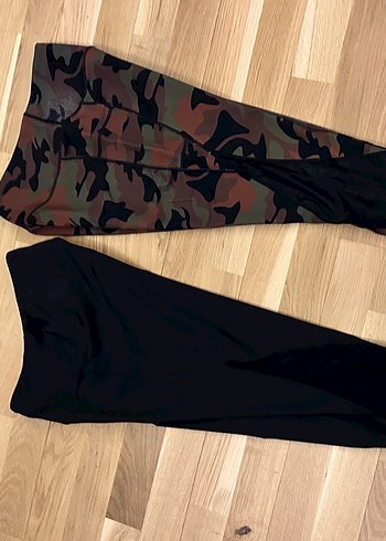 Siyah ve desenli iki adet kapri - Görsel 3