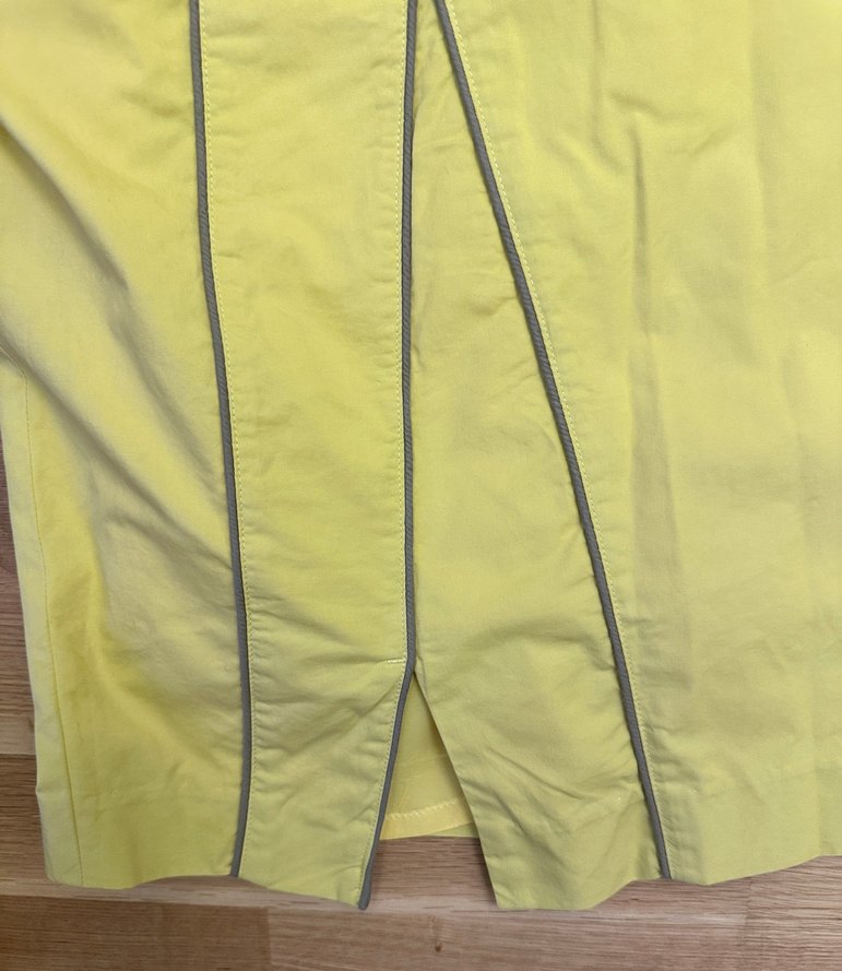 Sarı ve Gri elbise - Görsel 5