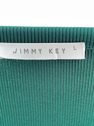 l Beden yeşil Renk Jimmy Key Bluz %70 İndirimli.