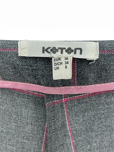 36 Beden çeşitli Renk Koton Kumaş Pantolon %70 İndirimli.