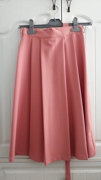 Kemerli Pembe Etek