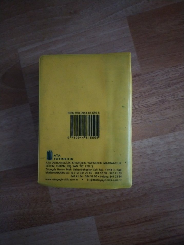 ATA İngilizce-Türkçe Mini Sözlük - Görsel 5