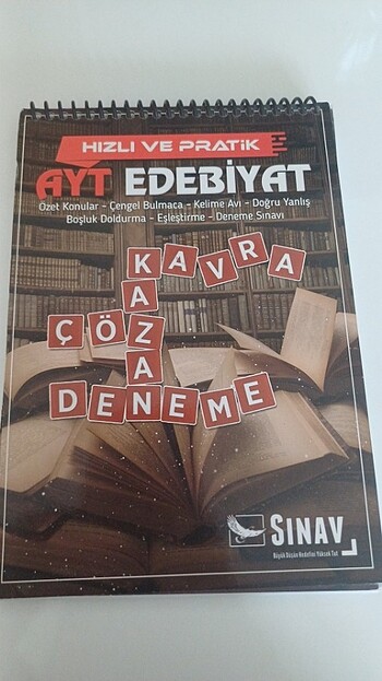 Ayt edebiyat özet ve etkinlik kitabı