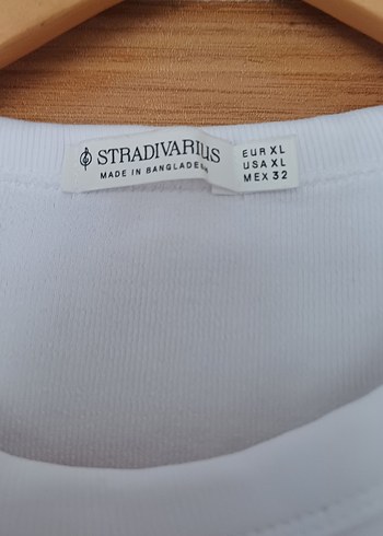 Stradivarius Stradivarus Beyaz Halter Yakalı Basic Kadın Atlet