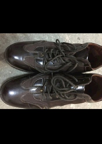 Kahverengi Bağcıklı Erkek Biker Botu - Görsel 8