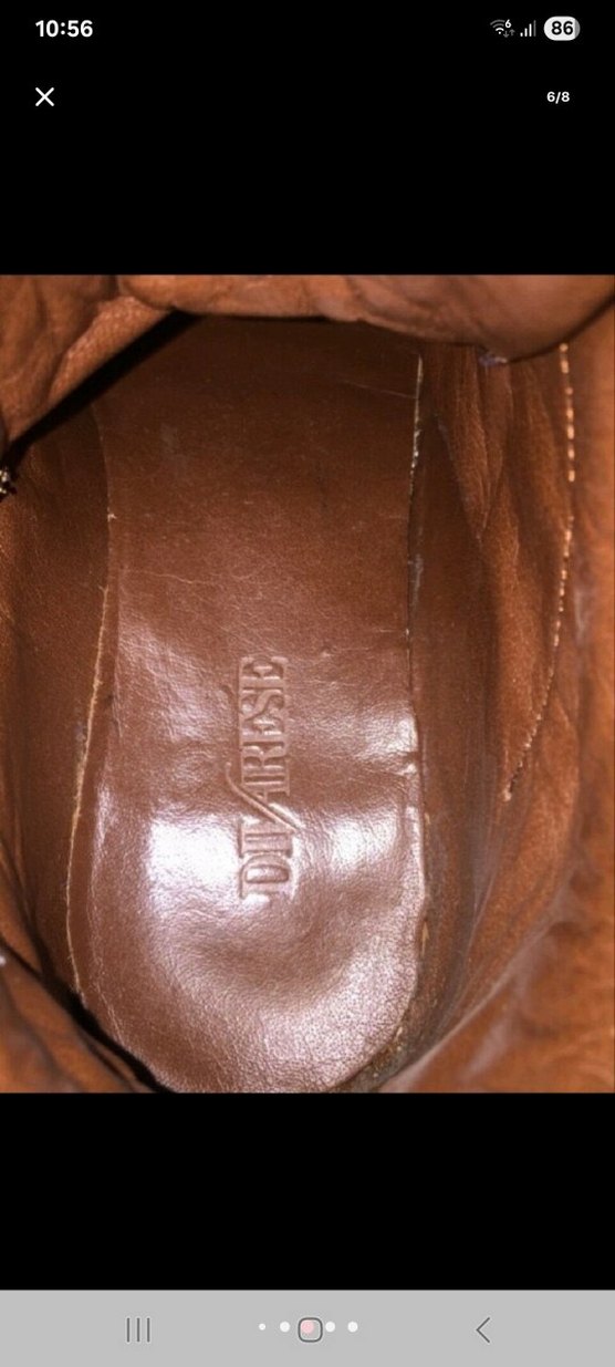 Kahverengi Bağcıklı Erkek Biker Botu - Görsel 4