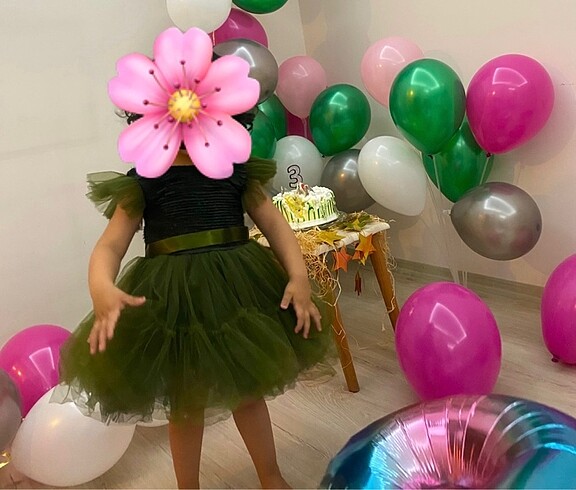 24-36 Ay Beden Kız çocuk abiye elbise