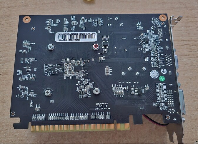 Diğer Turbox GuildWreck GT740 Nvidia GDDR5 128Bit Vga.Dvi.Hdmi Tek Fan