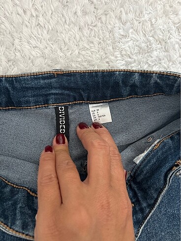 H&M Hm yüksek bel esnek şort