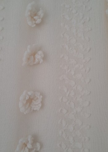 pon ponlu uzun kollu yazlık elbise - Görsel 4