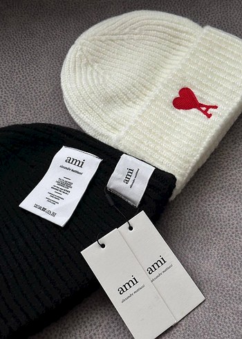 Erkek Örgü Street Wear Bere - Siyah ve Beyaz - Görsel 3