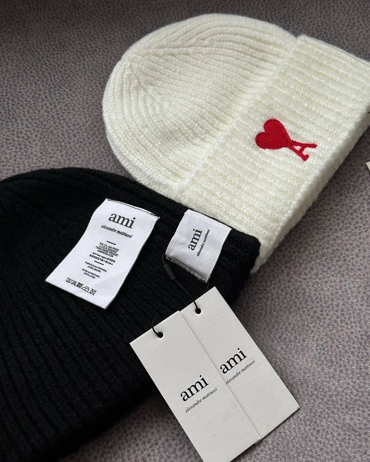 Erkek Örgü Street Wear Bere - Siyah ve Beyaz - Görsel 3