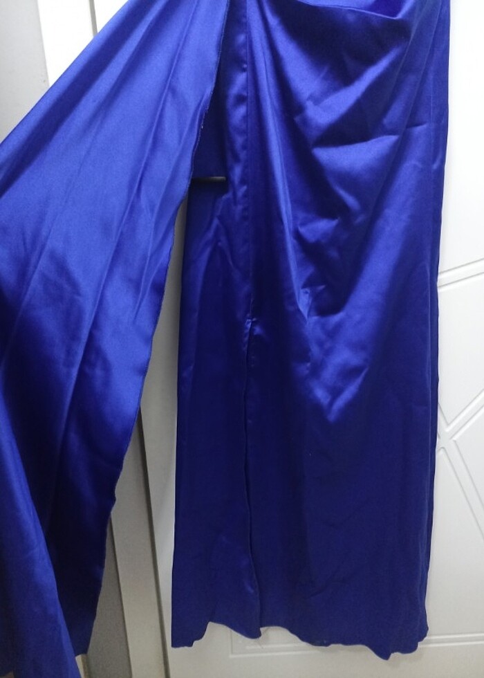 Lacivert abiye elbise ensi markalı  - Görsel 3