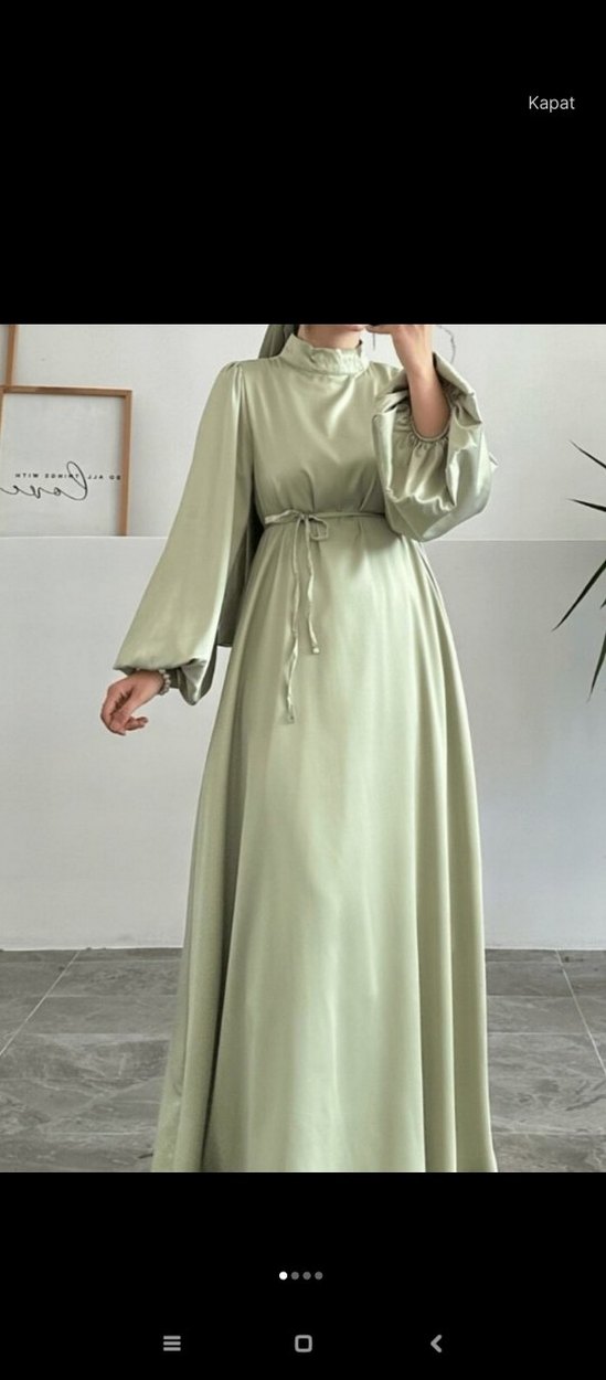 Bohem Tarzı Uzun Salaş Kadın Elbise - Görsel 2