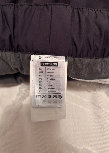 Siyah Kız-Erkek Çocuk Kayak Pantolonu Bol Kesim - Görsel 4