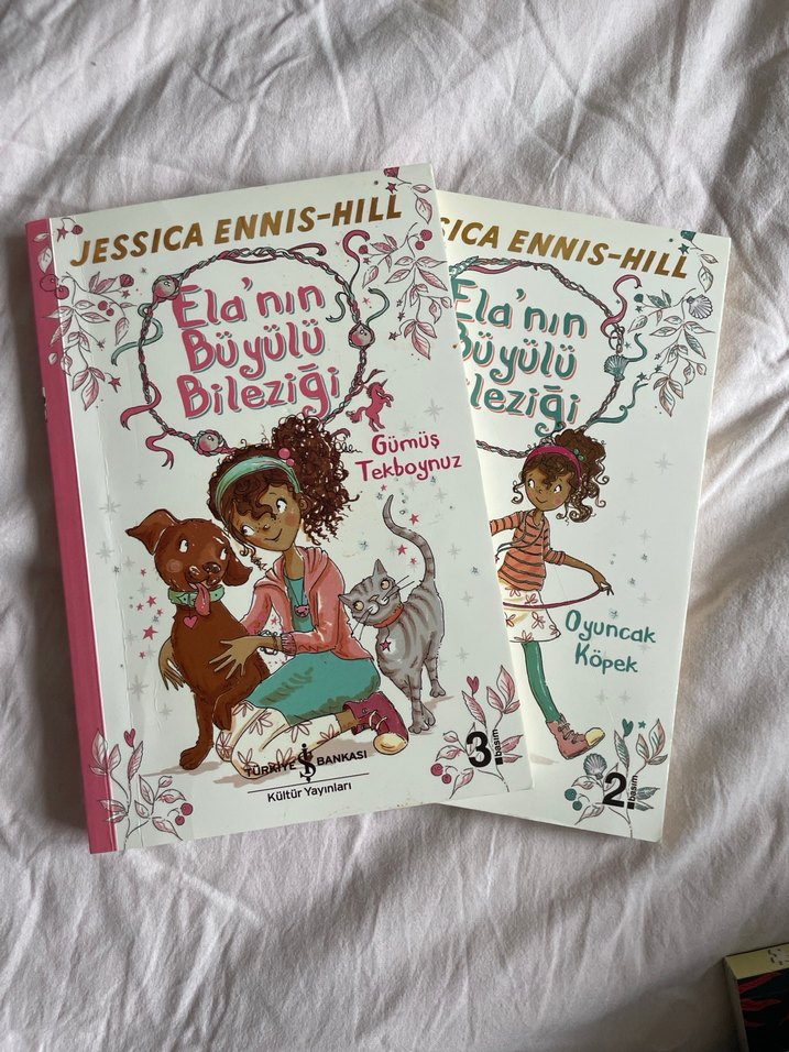 Elanin büyülü bileziği 2 tane kitap - Görsel 2