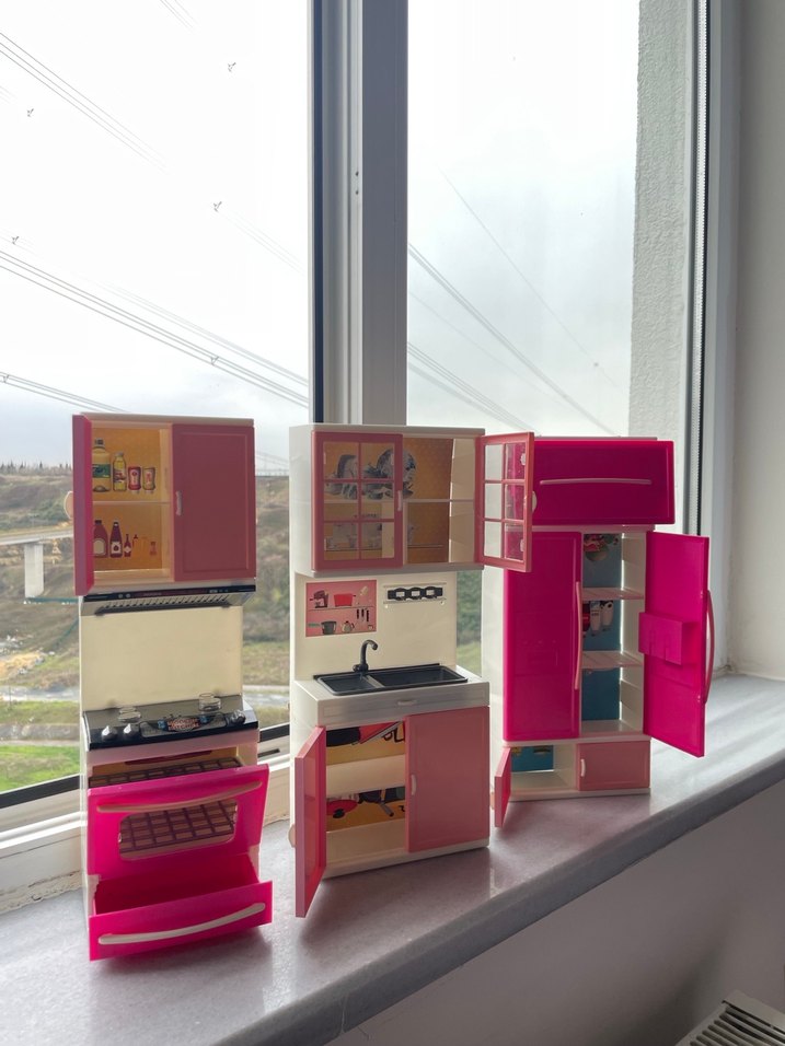 Pembe Mini Mutfak Seti Oyuncakları - Görsel 2