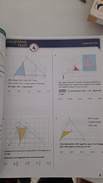 Beden Tyt ayt Geometri test kitabı
