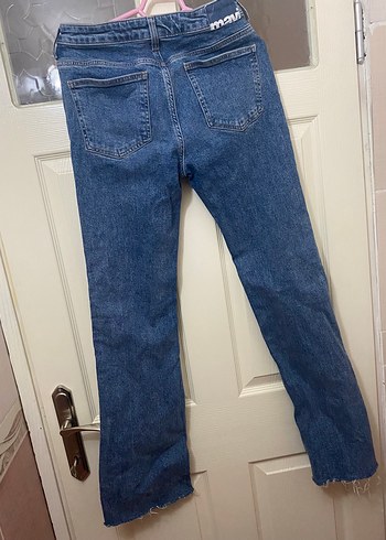 32 Beden Mavi Kadın Denim Pantolon