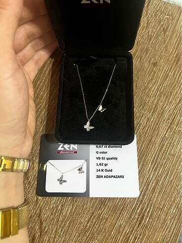 Zen pırlanta kolye