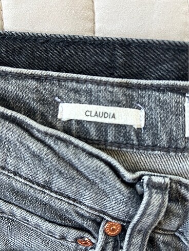 Mango Mango pantolon jean kot gri 38 beden