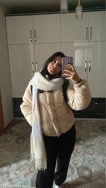 xs Beden ten rengi Renk Pull&Bear Sisme Mont
