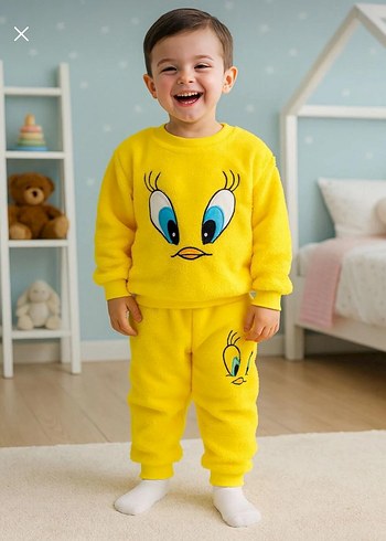 uni. Çocuk Polar Eşofman Takımı&tulum 0-12yas - Görsel 2