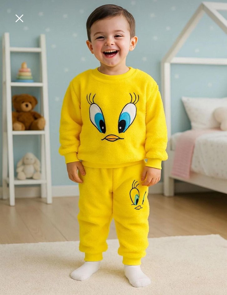 uni. Çocuk Polar Eşofman Takımı&tulum 0-12yas - Görsel 2