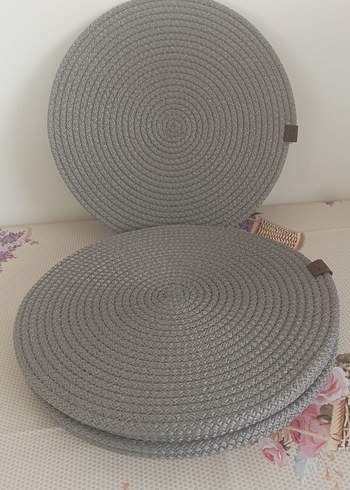 jüt Supla Amerikan Servis orta gri 6'li - Görsel 2