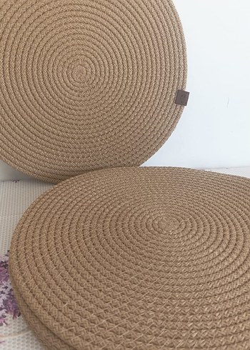 Bej Bohem Yuvarlak Amerikan Servis 6'li - Görsel 2