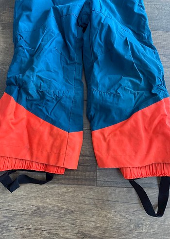 Koyu Mavi Turuncu Bebek Kayak Tulumu - Görsel 2