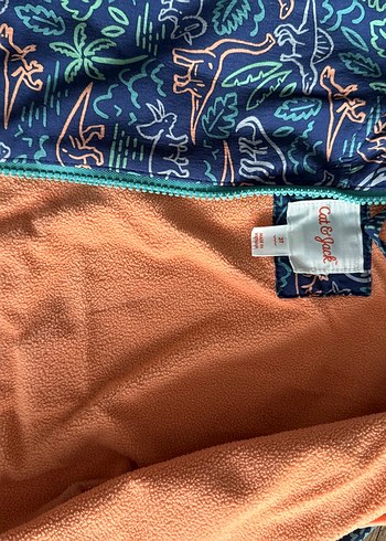 Renkli Baskılı Kapüşonlu Erkek Çocuk Yağmurluk - Görsel 2